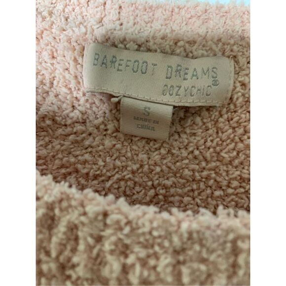 Barefoot Dreams Cozychic sweater pink women's size small - Picture 3 of 4